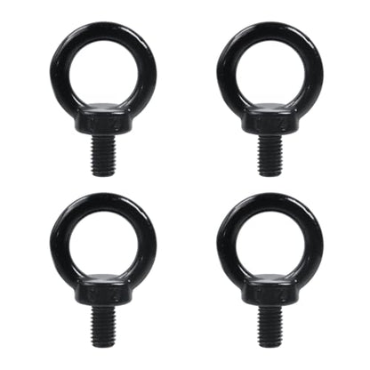 Antrader M12 Lifting Eye Bolts,Steel Machinery Shoulder Lifting Eye Bolt - size: M12,4pcs