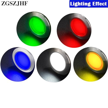 (2 Pcs) Signal Light 16mm 5/8" Indicator Light LED 12V/24V DC/AC Pilot Lamp Waterproof IP67 Metal Stainless Steel 304 Screw Pin (Pack of 3) - color: Green, size: 12-24 V AC/DC (Pack of 3)