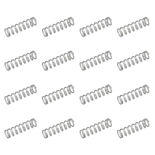 uxcell 50Pcs 304 Stainless Steel Compression Springs,0.8mmWD, 6mm ODx20mm L - size: 6mmx20mm