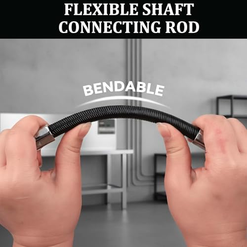 Flexible Socket Extension Bar Set, 3 PCS 1/4-1/2 Drive — DTMTD