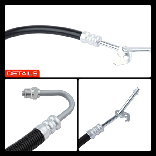 A-Premium Power Steering Pressure Hose Assembly Compatible with Ford, Mazda