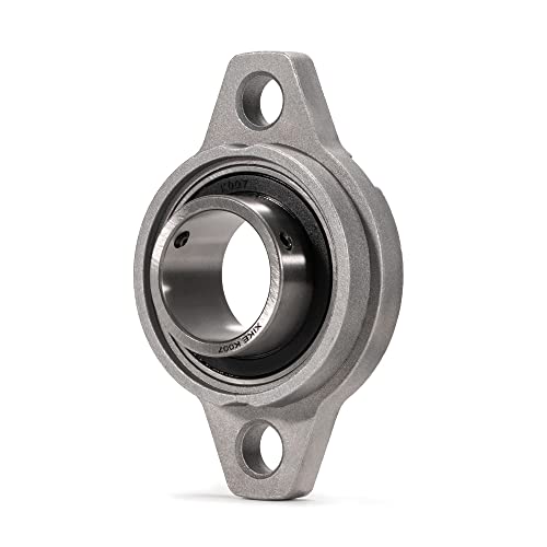 XIKE 4 Pcs KFL007 Mounted Pillow Block Bearings Bore 35mm/1.37inch. - size: KFL007 Bore 35 mm