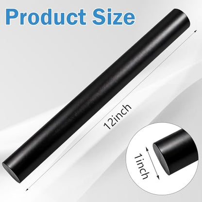 12L14 Steel Bar Stock 1-1/4 in Round x 12 in Length Carbon Steel for CNC DIY Craft Tool (Pack of 2) - size: 1-1/4 in Round x 12 in Length (Pack of 2)