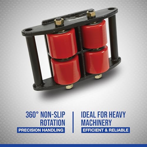 Strongway Machinery Mover with 360° Rotation, 13,000-Lb. Capacity - size: 13000 LB