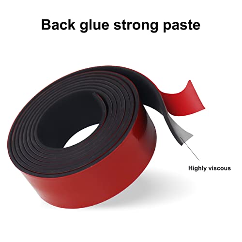 Rubber Strips with Adhesive Backing 4 in x 1/8 in x 10 FT Neoprene Gaskets and Seals, Rubber Sheets, Rolls & Strips for Gaskets Pads Seals Crafts Protection - size: 4In x 1/8In x 10Ft, style: Backing Adhesive