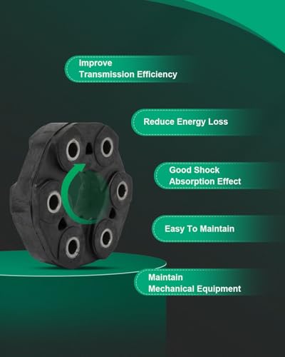SCITOO 935-182 Rear Drive Shaft Coupler Flex Joint Propshaft Coupling AWD - size: Outer Diameter: 132 mm, 26112226527