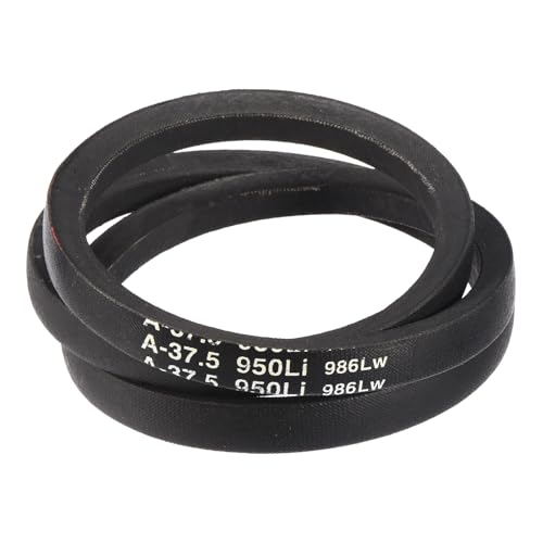 uxcell A37 1/2 Classic Wrapped V-Belt,39" Outer Circ A Profile,Black - size: A37 1/2