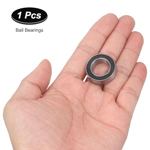 uxcell 15268-2RS Hybrid Ceramic Deep Groove Ball Bearings 15x26x8mm Si3N4 Silicon Nitride Balls Steel Rings Double Sealed Bearing for Motors, CNC Spindles (ABEC5) - size: 15268-2RS