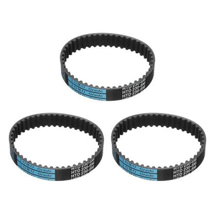 uxcell 3pcs HTD-5M Rubber Timing Belt 46 Teeth, 230mm Pitch Length x 15mm Width x 3.6mm Height, Closed Loop Pulley Timing Belt - size: 230mm