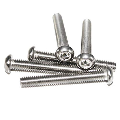 Fullerkreg M6-1.0 x 40 mm Button Head Socket Cap Screws - size: M6 x 40mm