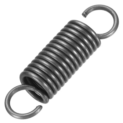 PATIKIL Extension Spring, 1pcs Wire Diameter 0.1", OD 0.7", Free Length 2.8" Spring Steel Dual Hook Tension Springs for Lawn Tractor Home Repairs DIY, Grey - size: 2.5*18*70mm