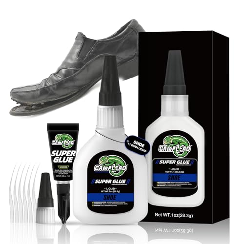 Shoe Super CA Glue 1oz +1g Kit for Soles Boot Sneakers - style: Shoe Glue