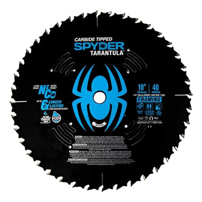 Spyder 10" 40T Saw Blade for Framing (13056)