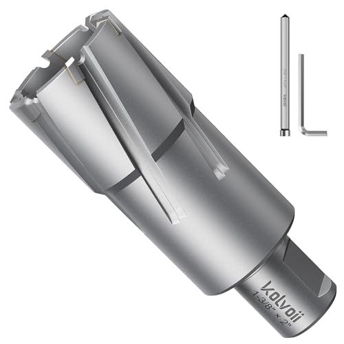 Kolvoii TCT Annular Cutter 1‑3/8" Diameter x 2" Depth, Mag Drill Bit - size: 1-3/8" x 2"