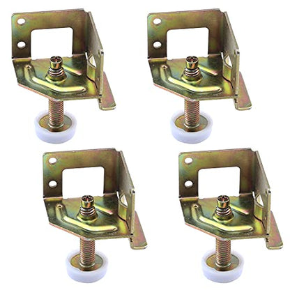 Antrader 4 Pack Adjustable Leveler Legs w/Corner Protector Guard Brackets