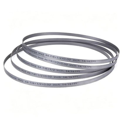 44-7/8-inch Bandsaw Blades 14-18 TPI, Replacement for DW3983 DCS374B, Milwa 48-39-0521 Portable Band Saw Blades, 5-Pack - size: 44-7/8" x 1/2" x .020" 14-18TPI 5PCS