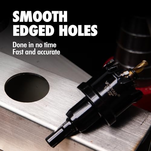 3.5" Tungsten Carbide Tipped Hole Saw Drill Bit for Hard Metal, 88.9mm Hole Cutter for Sheet Metal, Stainless Steel, Iron, Wood, Plastic - size: 3-1/2 in