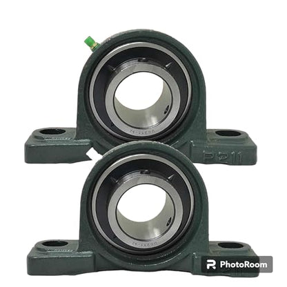 (2 Pack) 5/8" UCP202-10 Premium Quality Self-Align Pillow Block Mounted Bearing
