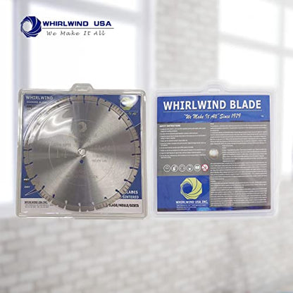 LSS Upgraded Version 14 inch Diamond Saw Blade Dry or Wet Cutting for Concrete Stone Brick Masonry,1"-20mm Arbor with 14 mm Segment - size: 14" LSA