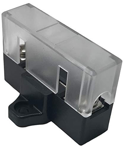 Stack-able Add-on In-line Fuse Holder Panel & Distribution Block for ATO/ATC & ATM/MIN Blade Fuses - Automotive Marine Car Boat RV (3)