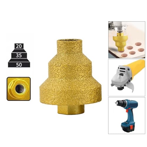 M10 Thread Diamond Core Stepped Pagoda Drill Bit(1Piece)