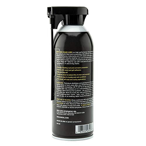 Red Line 43103 Chain Lube with Shockproof - 13 Ounce
