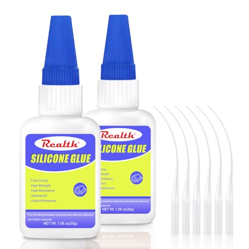 Silicone Glue Instant Glue 30g 2 Pack, Clear Waterproof Fast-Drying - size: 60g, style: Silicone Glue