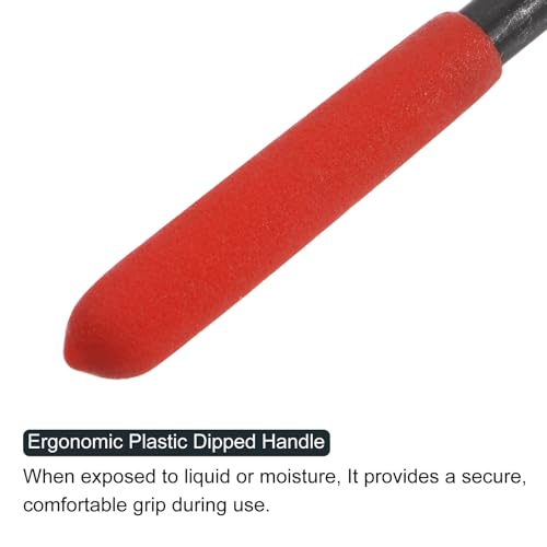 uxcell Die Stock Handle Wrench, for Metric M3-M4 (Metric) / 1/8"-5/32" (UNC/UNF) / 20mm OD Round Dies, 20mm x 5mm Threading Die Holder with Plastic Handle - size: M3-M4