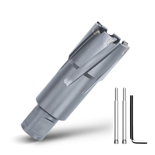 1-1/4" x 2" Annular Cutter with Weldon Shank - size: 1-1/4" diameter, style: 2" depth