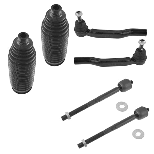 TRQ Front Driver & Passenger Side Steering Kit Steering Rack & Pinion - style: PSA58540
