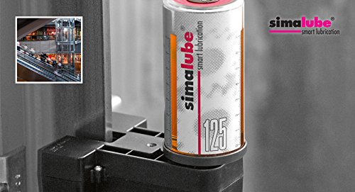 Simatec Simalube 125ML Automatic Single Point Bearing Lubricator 10 PCS (Food Grade Oil) - style: Food Grade Oil