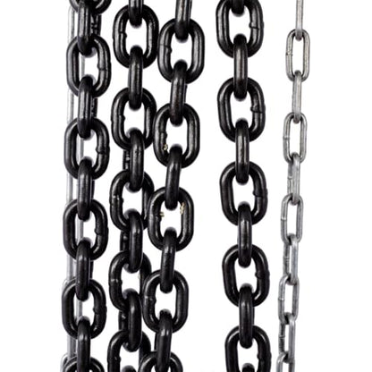 2 Ton Manual Chain Hoist, 4400 lb Hand Chain Hoist, Heavy Duty Chain Block Hoist with Mechanical Load Brake & Forged Hooks Alloy Steel Chain for Garage, Warehouse & Construction,Black - color: Black
