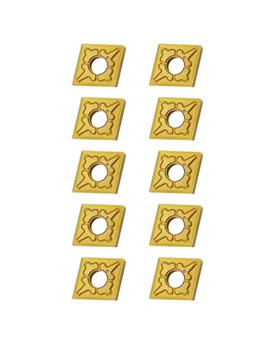 10Pcs Carbide Turning Inserts CNMG432 CNMG120408-TM - size: CNMG432 CNMG120408-TM 10pcs