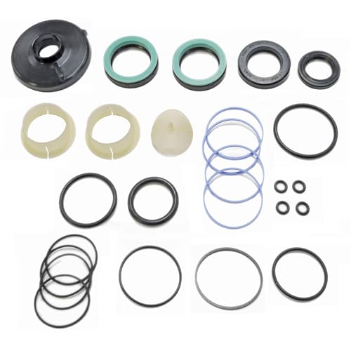 Power Steering Rack and Pinion Seal Kit Compatible with BMW E46 ZF 7852 633 053
