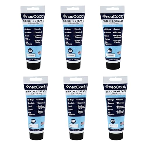 neoCoat Silicone Grease - 85 gram Tube (6 Count) - size: 6 Count