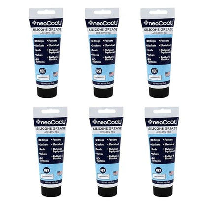 neoCoat Silicone Grease - 85 gram Tube (6 Count) - size: 6 Count