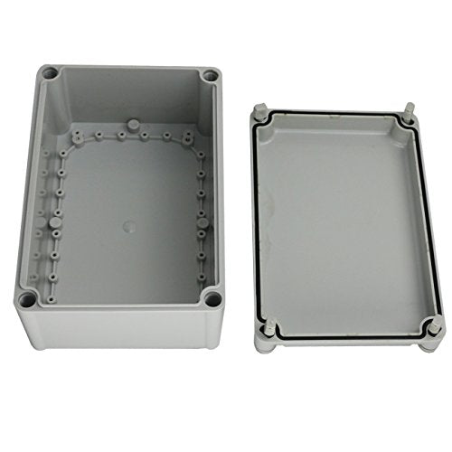 Ogrmar Plastic Dustproof IP65 Junction Box DIY Case Enclosure 11x7.5x5.1 - size: 11" x 7.5" x 5.1"