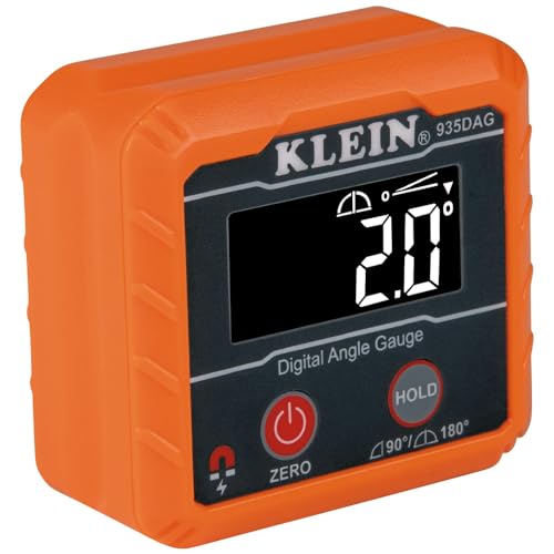 Klein Tools 80035 Digital Level and Angle Gauge & Plumbers Straps Kit, 2-Pc - style: Gauge / Level / Plumber Straps