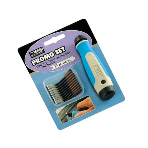 Noga NG8150 Heavy Duty Deburr Tool, with 10 S10 Blades (Original Version)