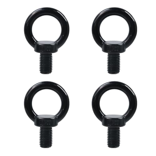 Antrader 4Pcs Stainless Steel Machinery Shoulder M20 Lifting Eye Bolts - size: M20,4pcs