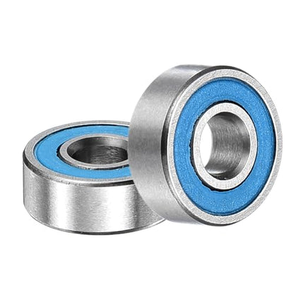 uxcell 10 Pcs MR83-2RS Micro Bearings, 3x8x3mm Chrome Steel, ABEC7 - size: MR83-2RS