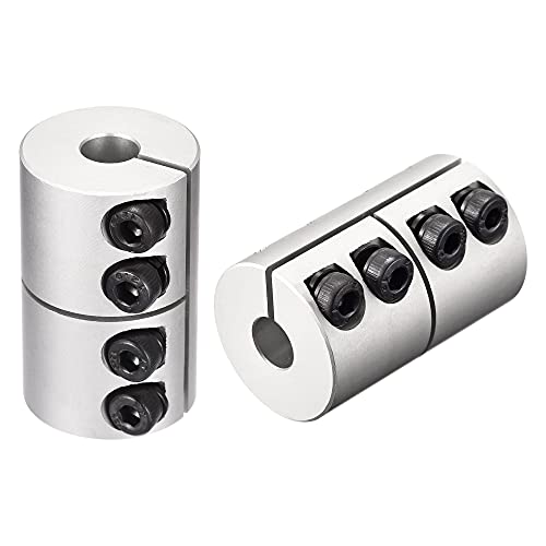 uxcell 2pcs 8mm to 8mm Shaft Coupling 25mmx40mm Coupler Aluminum Alloy Joint Motor for 3D Printer CNC Machine DIY Encoder - size: 8mm x 8mm