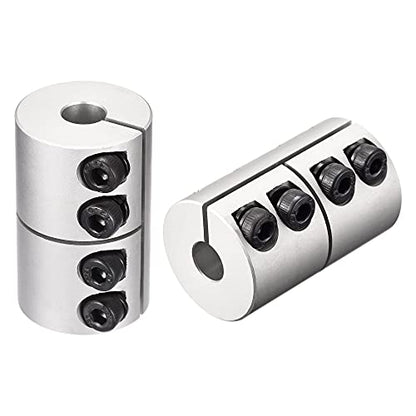 uxcell 2pcs 8mm to 8mm Shaft Coupling 25mmx40mm Coupler Aluminum Alloy Joint Motor for 3D Printer CNC Machine DIY Encoder - size: 8mm x 8mm