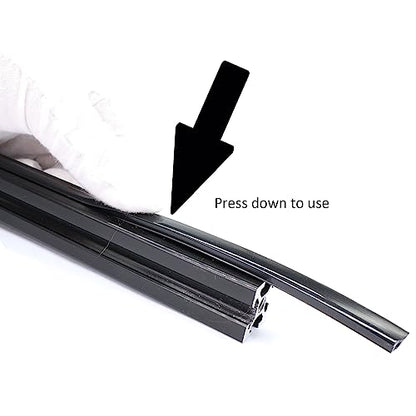 6 Meter 1010 2020 Aluminum Extrusion T Slot Cover Seal Dust Strip Bracket Insert Channel Filler for 6mm 80 20 10 Series 2040 1" V Slot Extruded Aluminum Rail Profile Accessories Hardware Black - style: 6 meters black