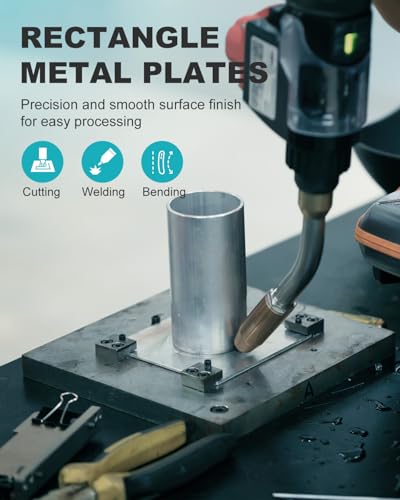 20 Gauge Metal Steel Sheet 48" x 24", 2-Pack Cold Rolled Steel Plate - size: 48"x24", 20 Gauge