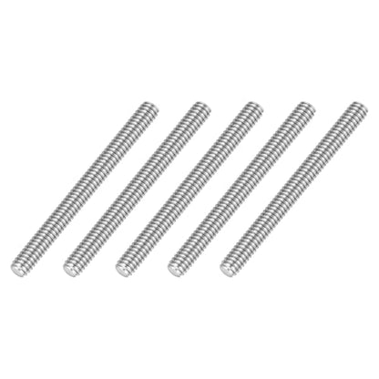 1/4"-20 UNC Fully Threaded Rod 2.76" Length Thread 5Pcs - size: 1/4"-20x2.76"
