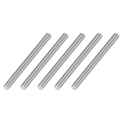 1/4"-20 UNC Fully Threaded Rod 2.76" Length Thread 5Pcs - size: 1/4"-20x2.76"