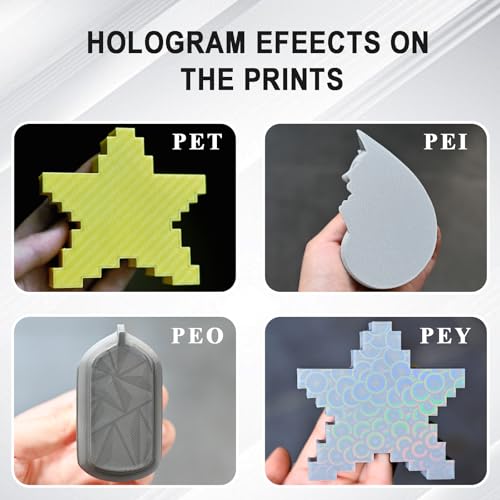 Diamond PEO+ Carbon Fiber PET Build Plate 184 x 184 mm - color: PEO+PET, size: 184x184mm