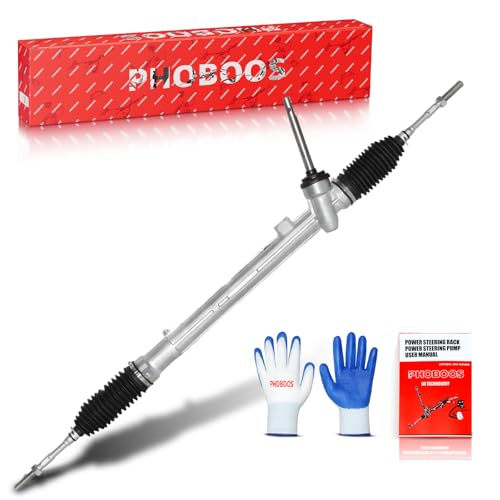 PHOBOOS Manual Steering Rack and Pinion Fit for Nissan Rogue - size: 48001JD90B