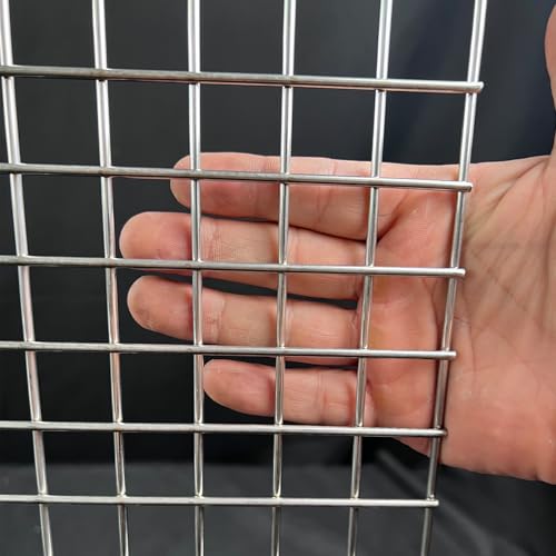 11Gauge 40"x20"Stainless Steel Hardware Cloth 1 inch Delivered Flat|Strong Heavy Wire Fence Chicken Wire Fencing Metal Screen for Screen Door Mesh,Poultry Cage,Grill Mesh,Bird Netting,Pet Metal Grate - size: 40"x20", style: 11 Gauge, 1 inch Holes